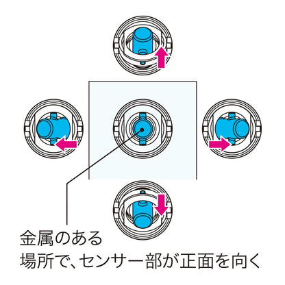 Metal detection sensor level SMS-10