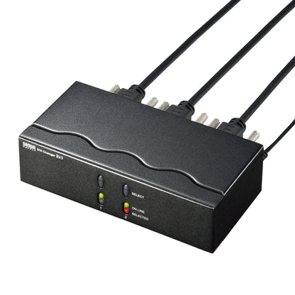 ディスプレイ切替器（DVI24pin用）・2回路 SW-EDV2N2