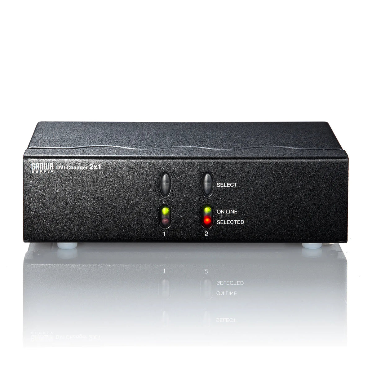 ディスプレイ切替器（DVI24pin用）・2回路 SW-EDV2N2