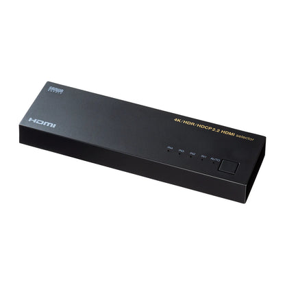 4K, HDR, HDCP2.2 compatible HDMI switch (4 inputs, 1 output) SW-HDR41LN