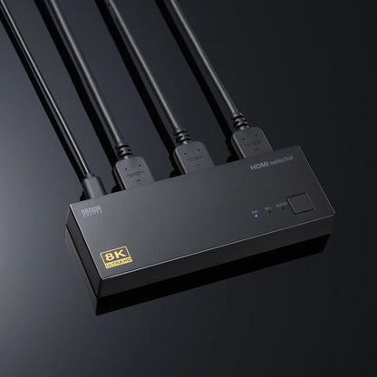 8K, HDR, HDCP2.3 compatible HDMI switch (2 inputs, 1 output) SW-HDR8K21L