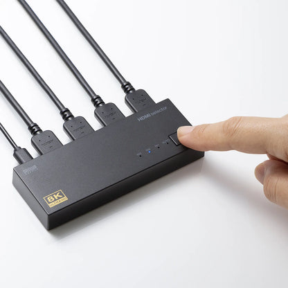8K・HDR・HDCP2.3対応HDMI切替器(3入力・1出力) SW-HDR8K31L