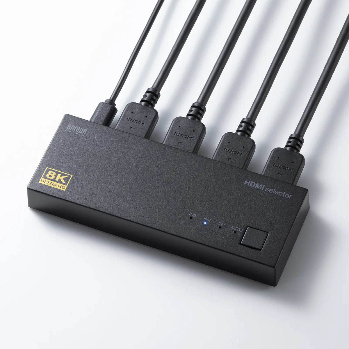 8K・HDR・HDCP2.3対応HDMI切替器(3入力・1出力) SW-HDR8K31L