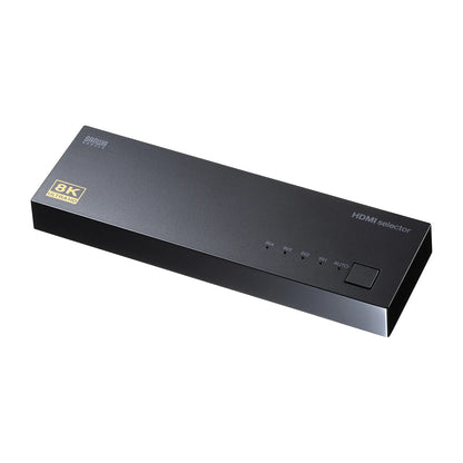 8K, HDR, HDCP2.3 compatible HDMI switch (4 inputs, 1 output) SW-HDR8K41L