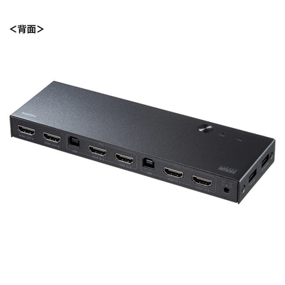 デュアルディスプレイ・4K対応HDMIパソコン切替器(エミュレーション非搭載・2:1) SW-KVM22HUUS
