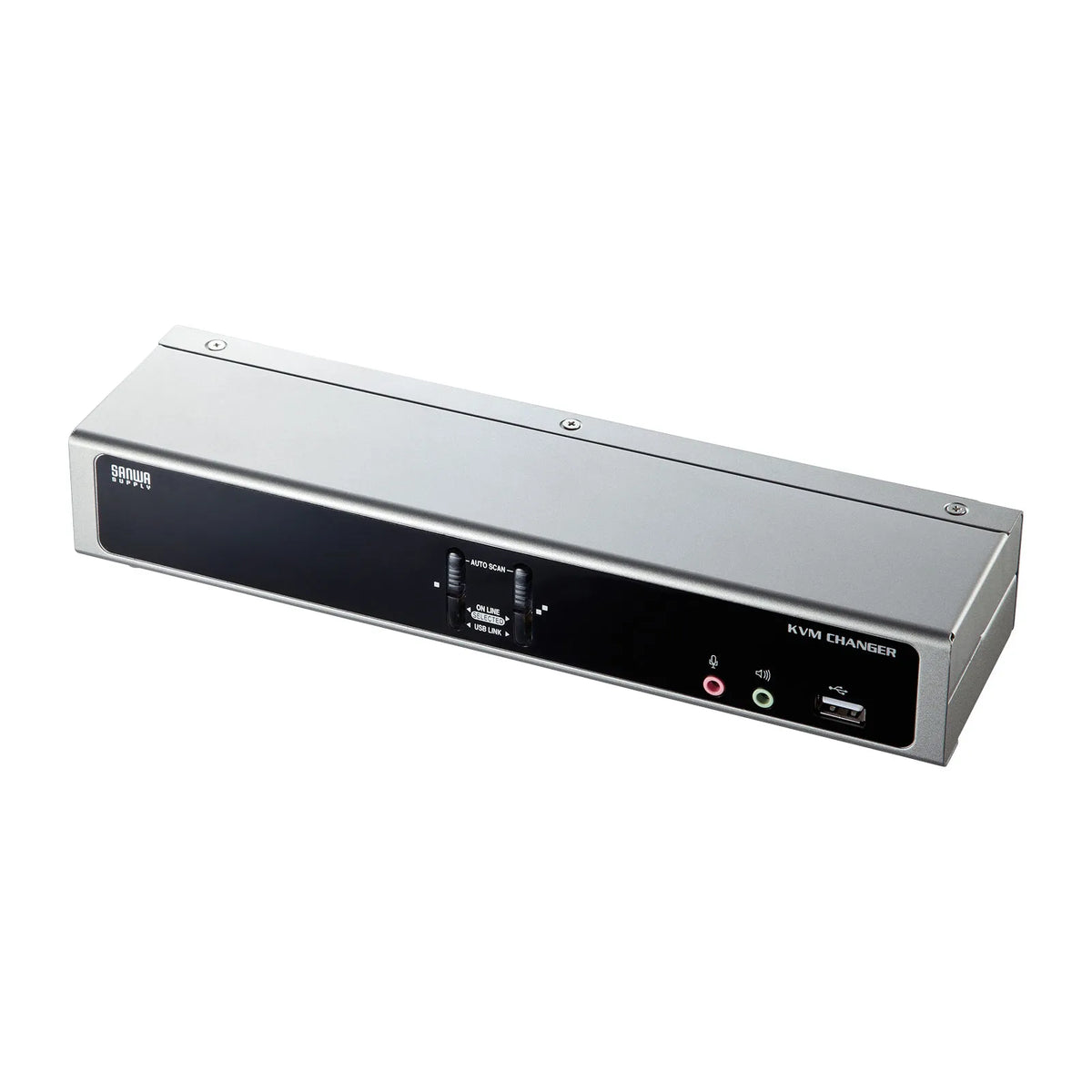 デュアルリンクDVI対応パソコン自動切替器（2：1） SW-KVM2HDCN2