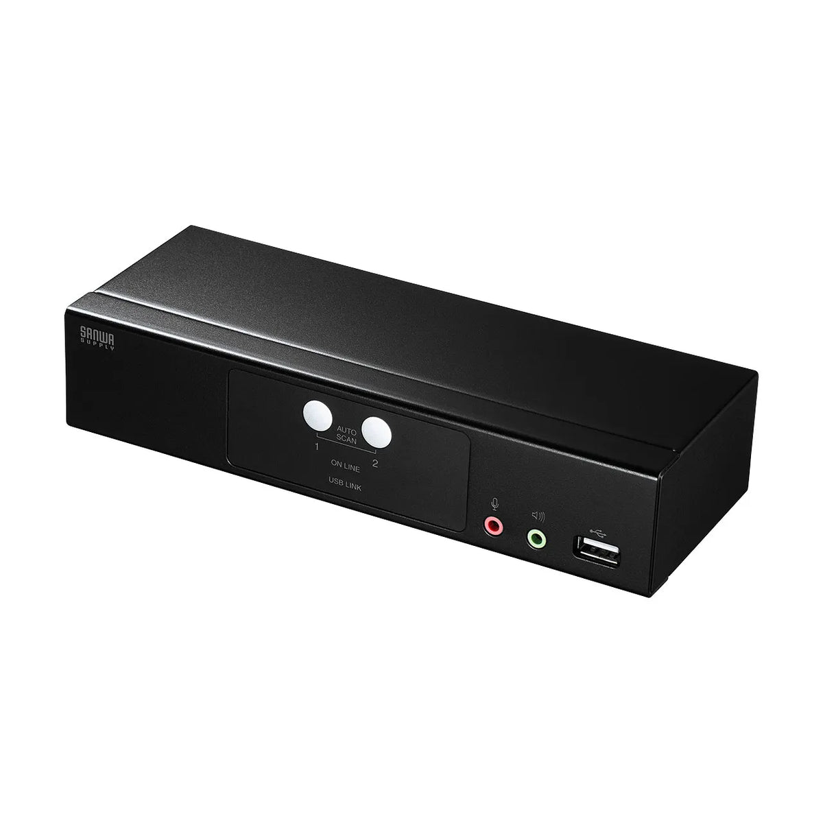 HDMI対応パソコン自動切替器(2:1) SW-KVM2HHC