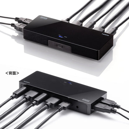 4K compatible HDMI PC switch (no emulation, 2:1) SW-KVM2HUUS