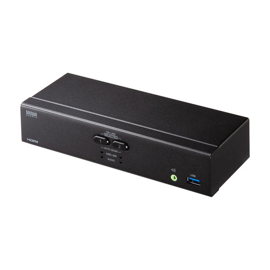 4K compatible HDMI PC automatic switch (2:1) SW-KVM2U3HD