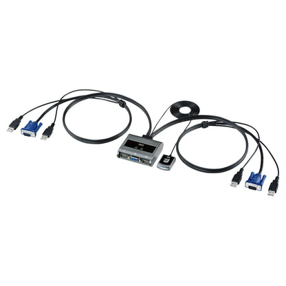 PC switch (no emulation, with remote switch) SW-KVM2UUSN2