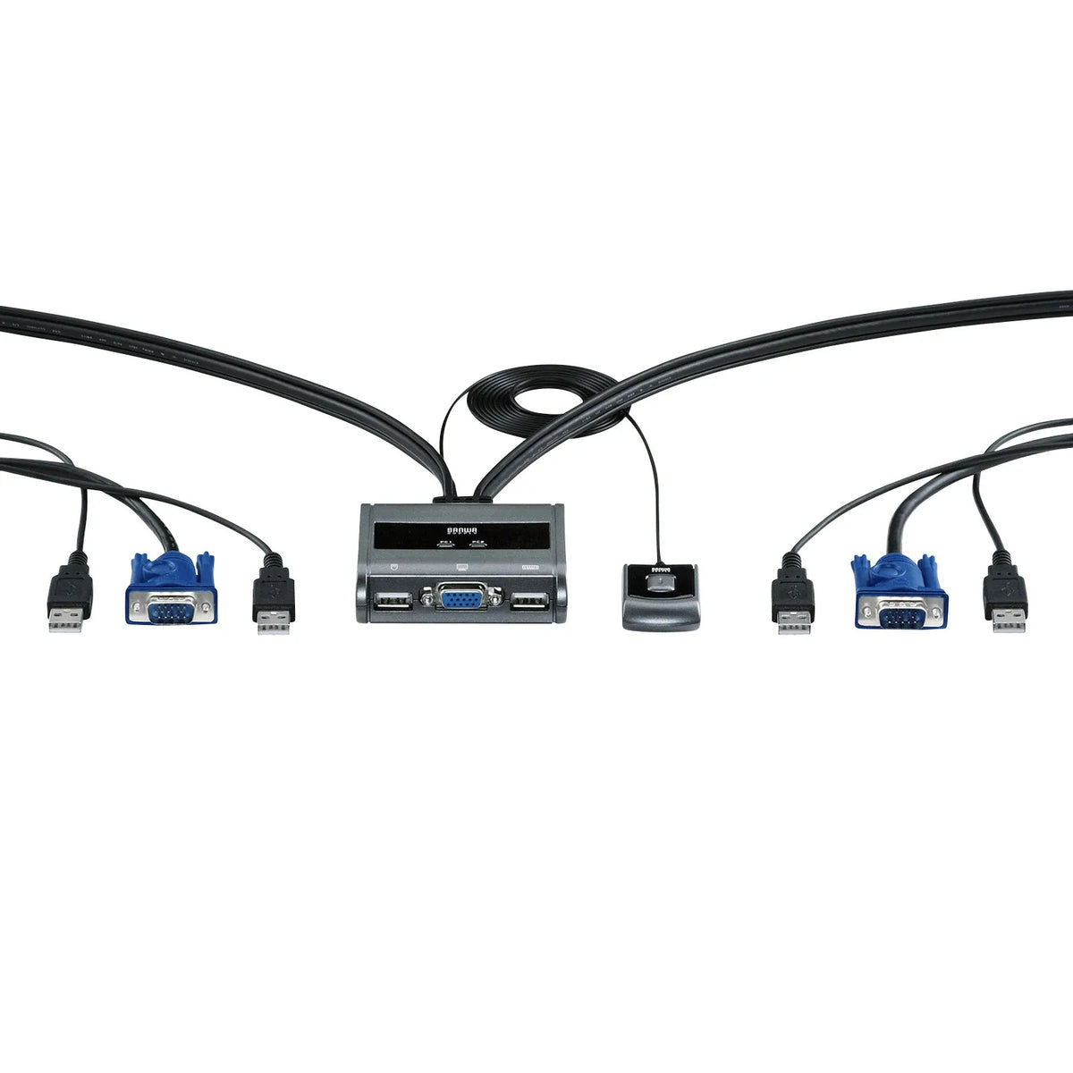 PC switch (no emulation, with remote switch) SW-KVM2UUSN2