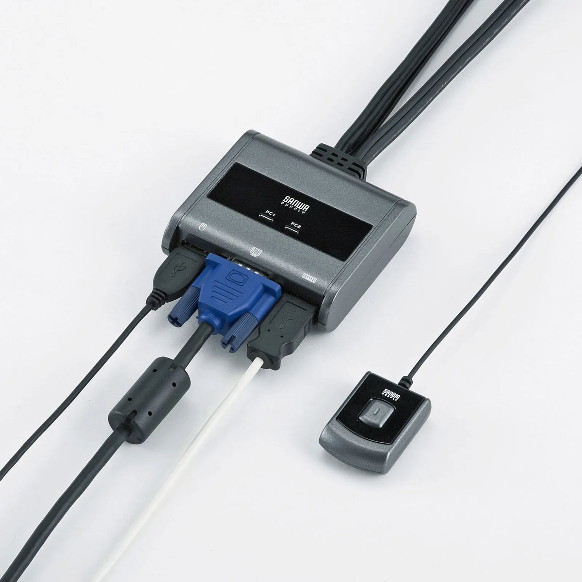 PC switch (no emulation, with remote switch) SW-KVM2UUSN2