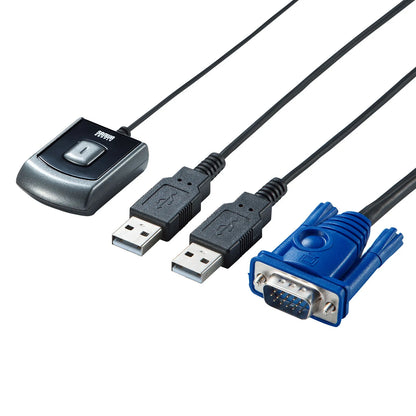 PC switch (no emulation, with remote switch) SW-KVM2UUSN2