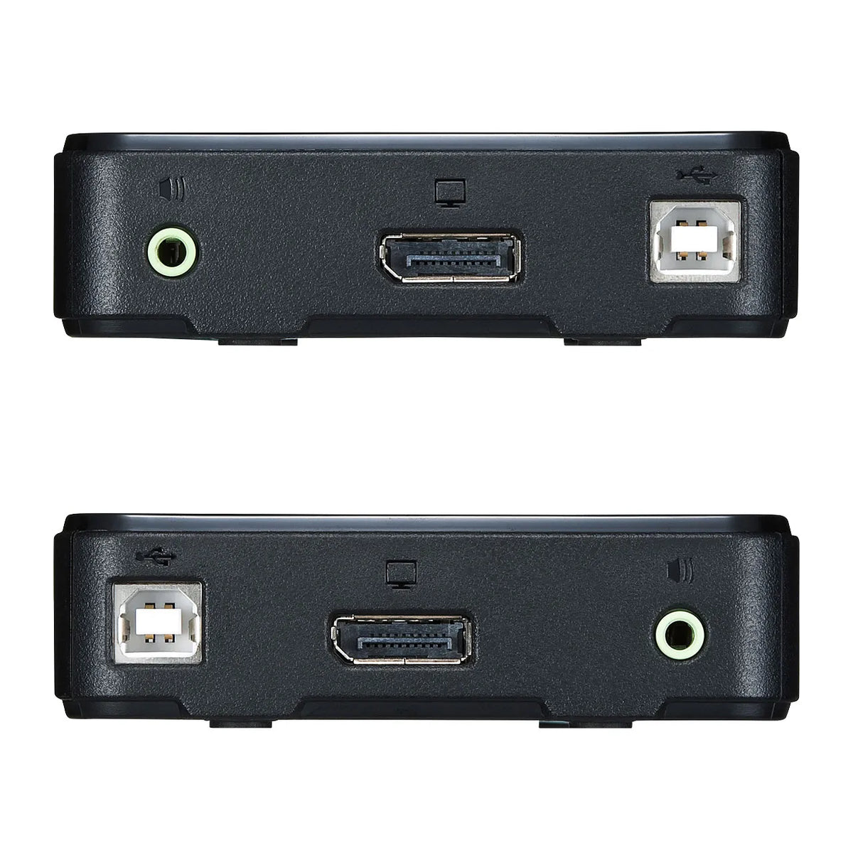 DisplayPort compatible KVM switch with remote control (2:1) SW-KVM2WDPU