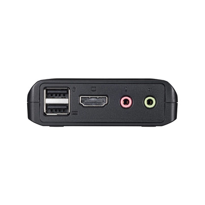 4K compatible HDMI PC switch (no emulation, with remote control) SW-KVM2WHUUS