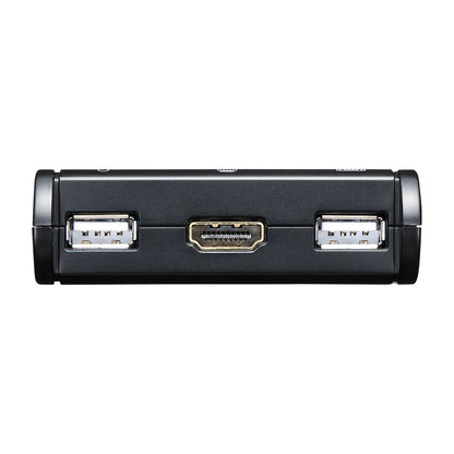 HDMI対応手元スイッチ付きパソコン自動切替器(2:1) SW-KVM2WHU