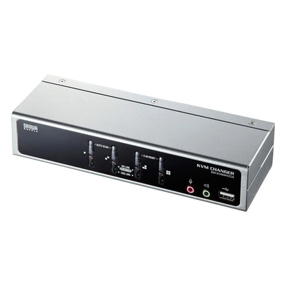 Automatic PC switch (4:1) compatible with both USB and PS/2 consoles SW-KVM4HVCN
