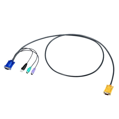 PS/2 and USB compatible automatic PC switch (4:1) SW-KVM4UP
