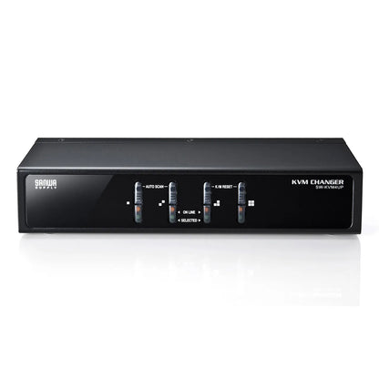 PS/2 and USB compatible automatic PC switch (4:1) SW-KVM4UP
