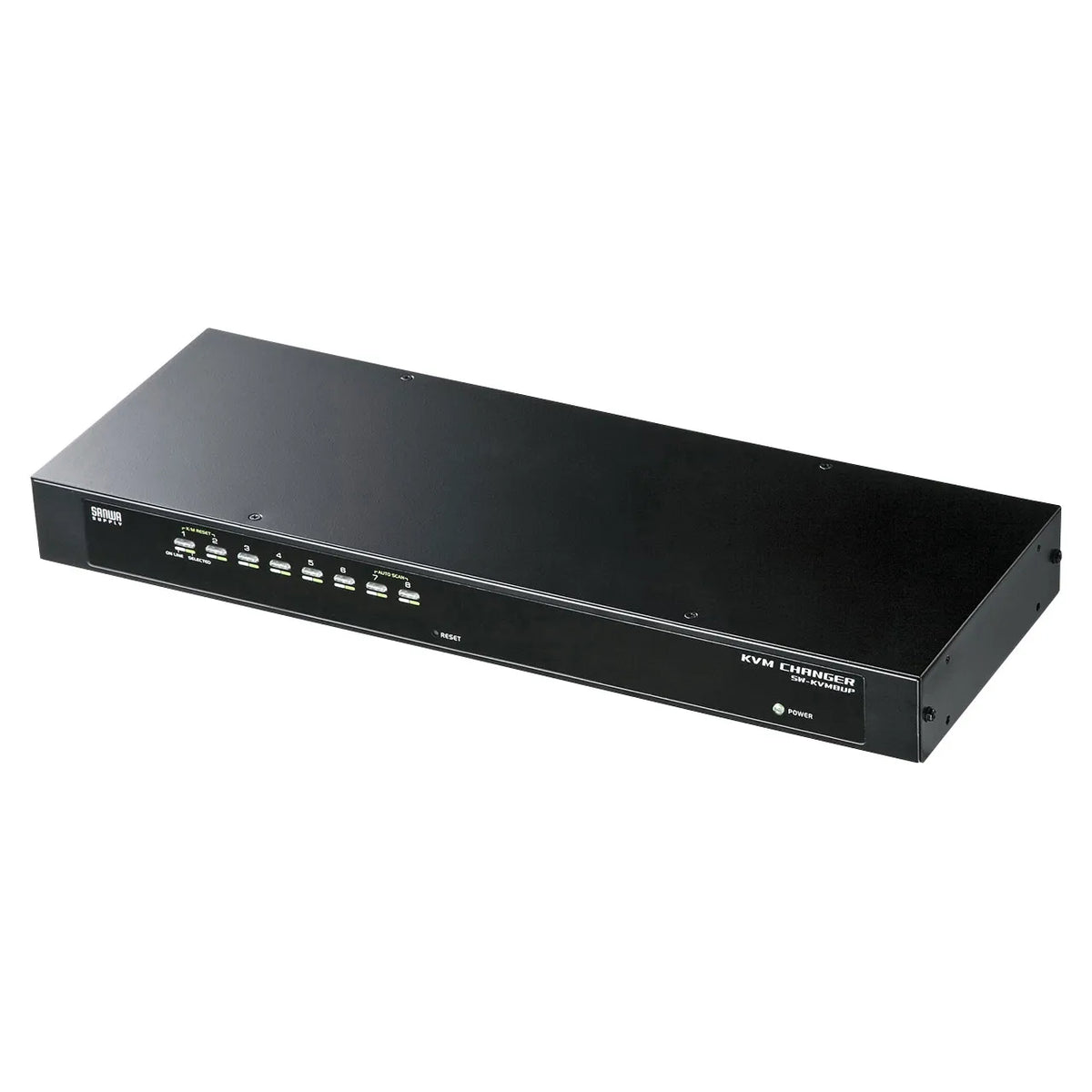 PS/2 and USB compatible automatic PC switch (8:1) SW-KVM8UP