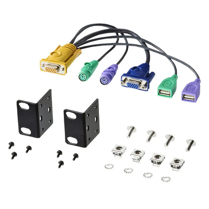 PS/2 and USB compatible automatic PC switch (8:1) SW-KVM8UP
