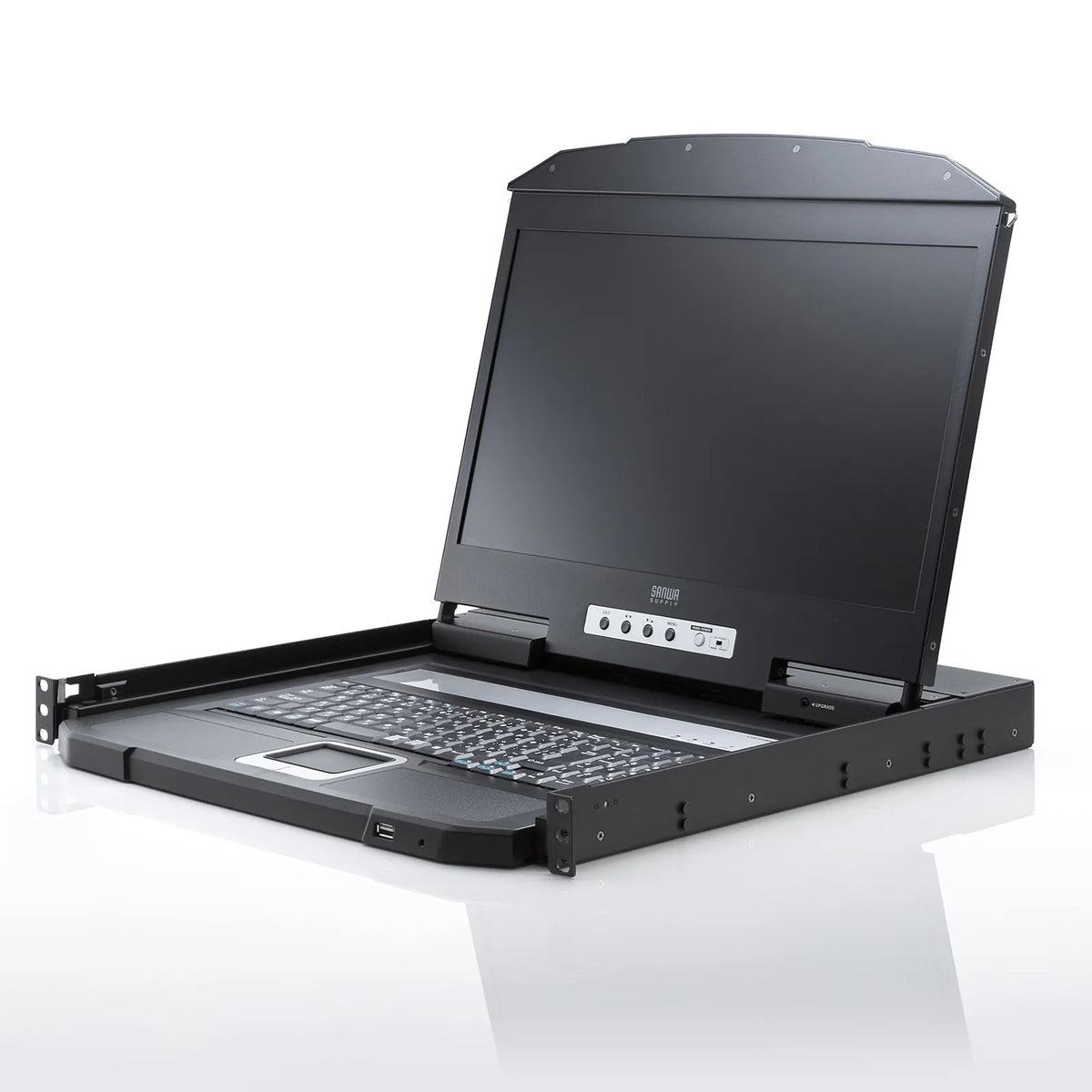 USB/VGA compatible slide LCD console drawer SW-KVMVDR