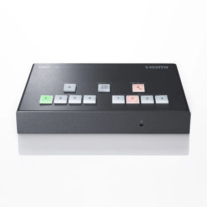 4-input, 1-output HDMI switcher (4K compatible/screen split/capture function) SW-UHD41UVC