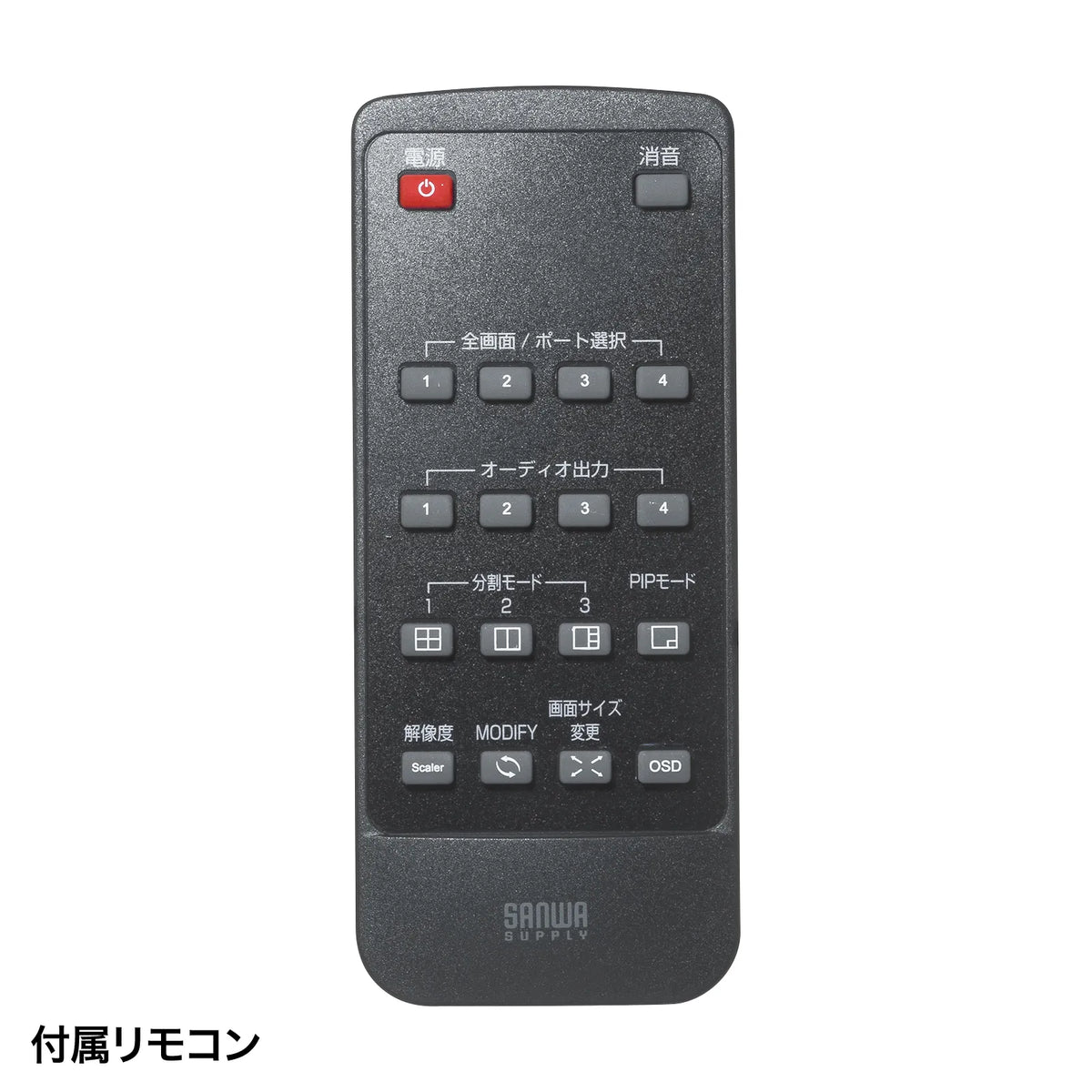4-input, 1-output HDMI switcher (4K compatible/screen split/capture function) SW-UHD41UVC