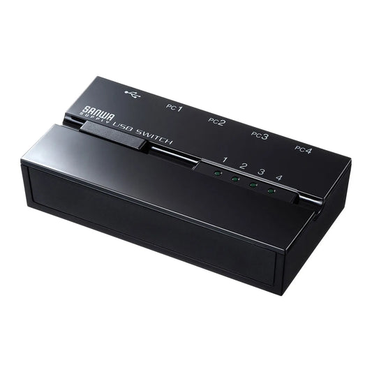 Magnetic USB 2.0 Manual Switch (4-port) SW-US24MG