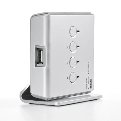 USB2.0手動切替器（4回路) SW-US24N