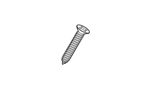 P-PACK A Countersunk Tapping Screw (Stainless Steel) TA-465SP