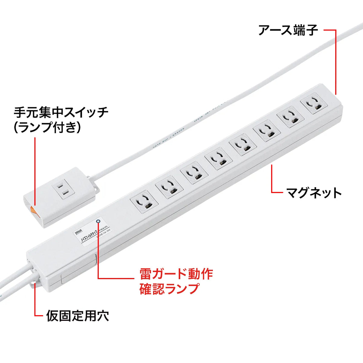 ノイズフィルタタップ TAP-3812NFN