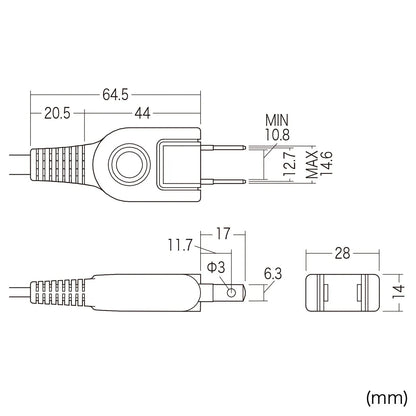 Power strip TAP-3W1N