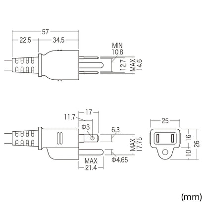 Tap with anti-slip feature TAP-5431MGN2-10