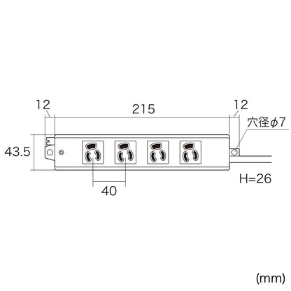 Tap with anti-slip feature TAP-5431MGN2-3