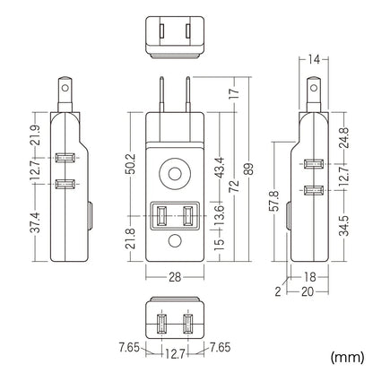 スイングミニタップ TAP-AC10BK