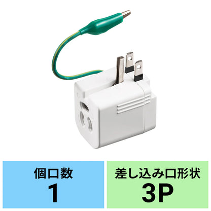 温度&電流ヒューズ内蔵アダプタ TAP-AD16W