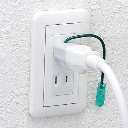3-pin to 2-pin conversion adapter (gray) TAP-AD1GYN