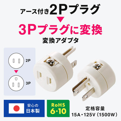2P to 3P Conversion Adapter TAP-AD1RN
