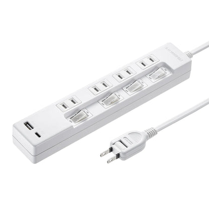 USB charging tap with Type-C port TAP-B102UC-2W