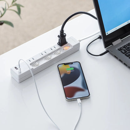 USB charging tap with Type-C port TAP-B102UC-2W