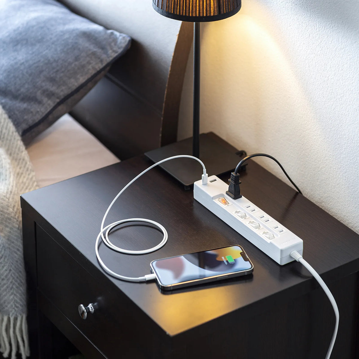 USB charging tap with Type-C port TAP-B102UC-2W