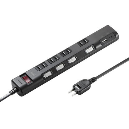 Power saving power strip TAP-B107UC-1BK