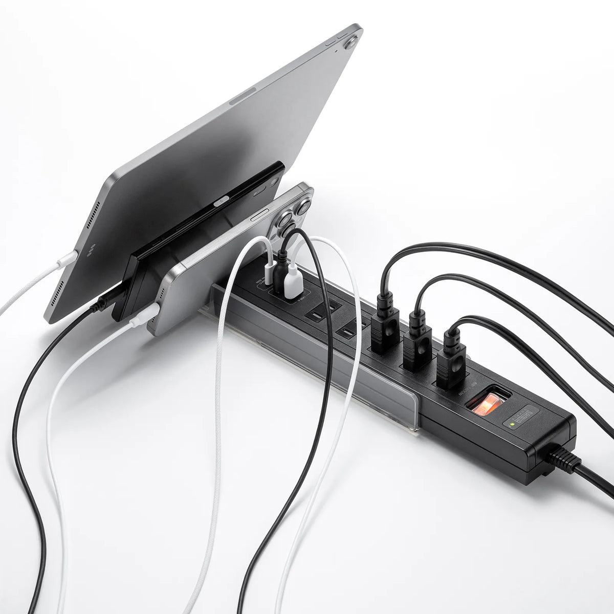 Tap with smartphone stand TAP-B47UC-15BK