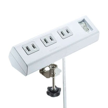 Convenient Power Strip (Clamp Type) TAP-B53W
