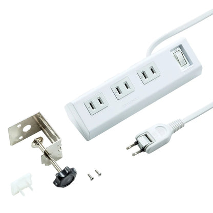 Convenient Power Strip (Clamp Type) TAP-B53W