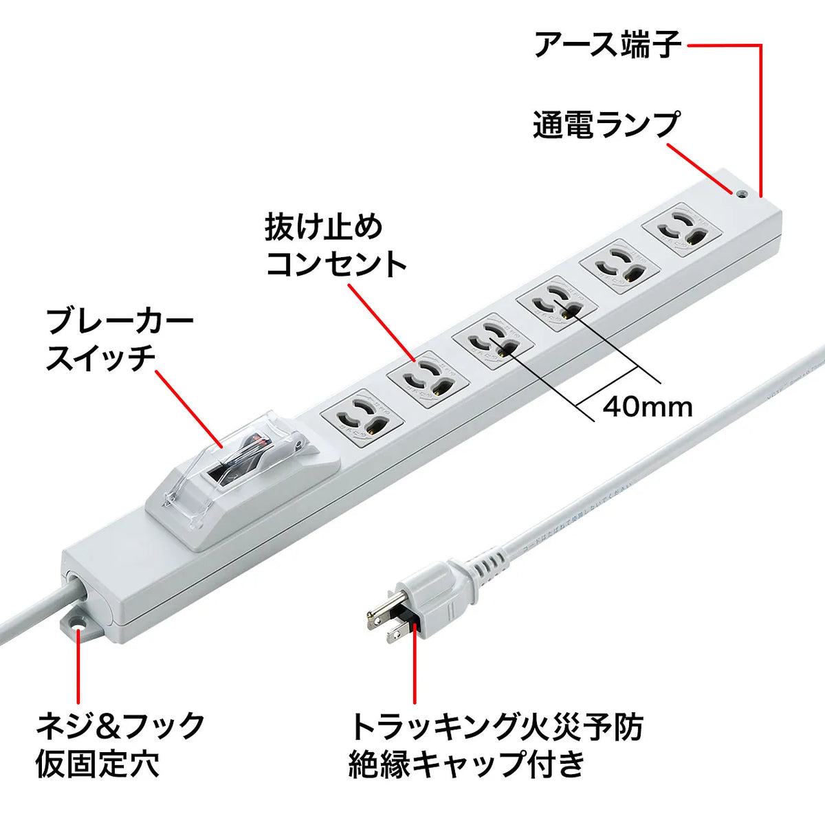 Safety breaker tap TAP-BR36A-3