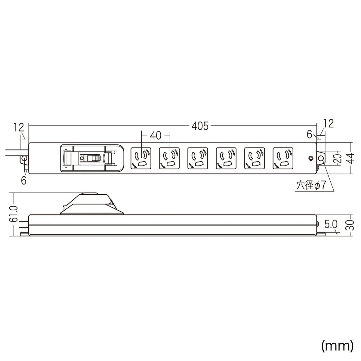 Safety breaker tap TAP-BR36A-3