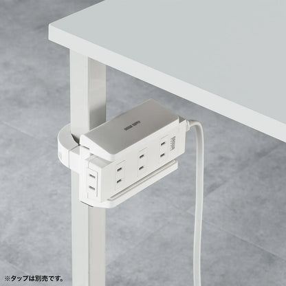 Power strip holder (pole-mounted type) TAP-CLAMP2W