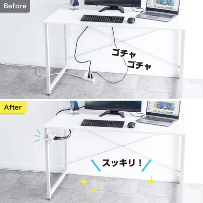 Power strip holder (pole-mounted type) TAP-CLAMP2W